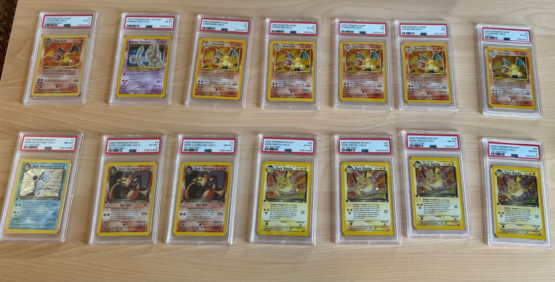 Stack of Pokemon cards sold to PokemonFlip